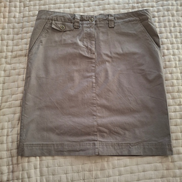 Nicole Miller Original Khaki Mini-Skirt - Picture 1 of 8